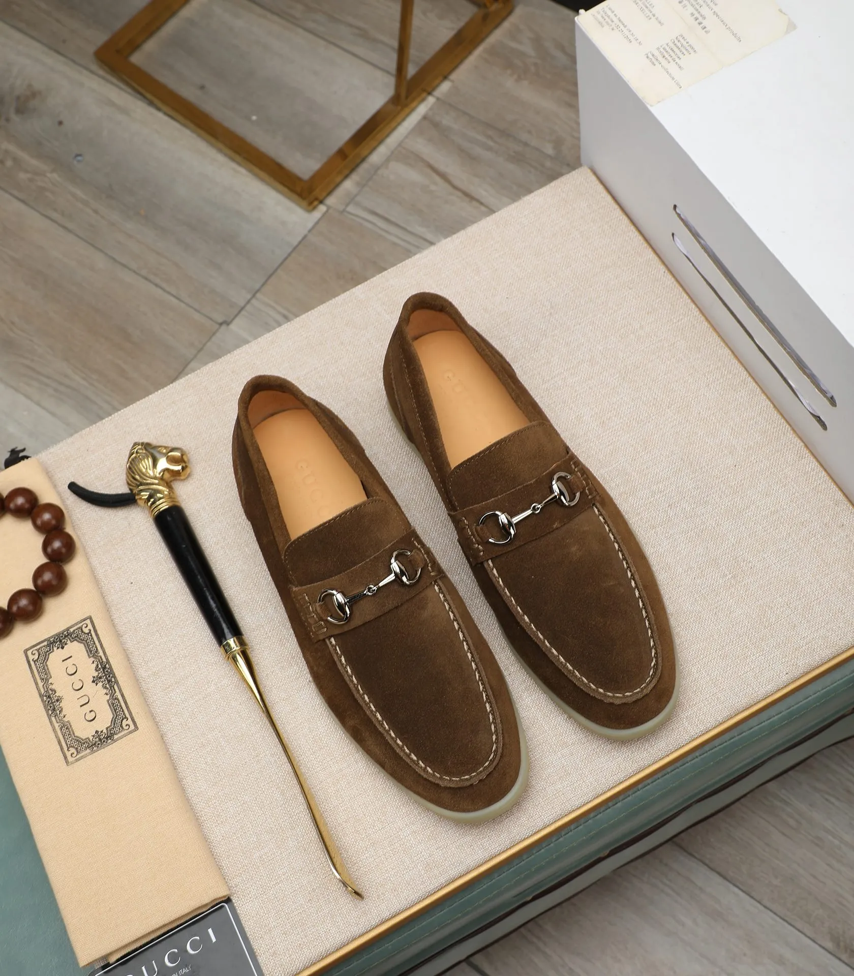 Men's shoes 💰520 📛📛Original (water-dyed cow lining) GUCCI official website formal shoes🌀 Italian 🇮🇹Imported cowhide➕Top imported water-dyed cowhide lining💋Finely handmade Original bottom, the real thing looks better when photographed in person Standard size 38-44